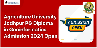 Agriculture University Jodhpur PG Diploma in Geoinformatics Admission 2024 Open; Apply till Mar 15